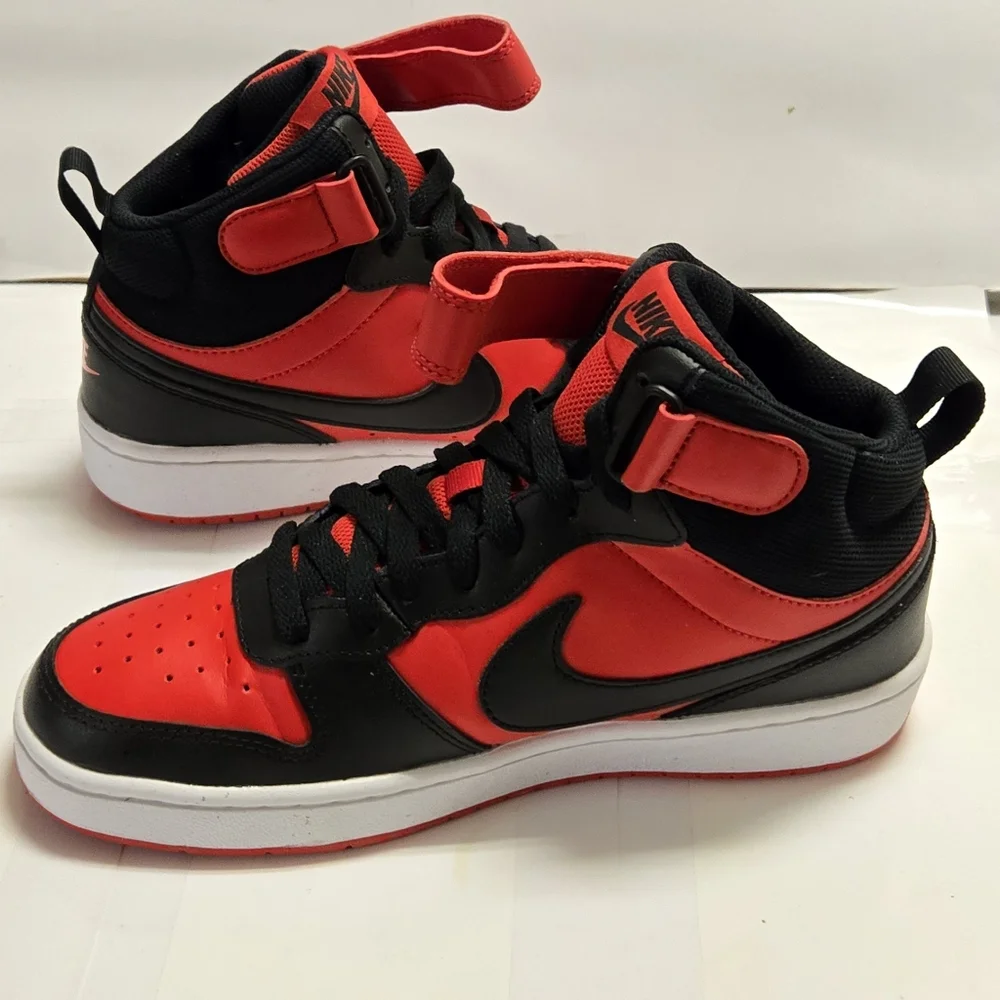 Nike Court Borough‎ Mid 2 (GS) University Red/ Black-White
